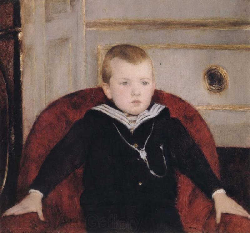 Fernand Khnopff Portrait of Henry de Woelmont Norge oil painting art